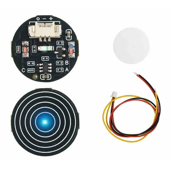 DC 3-30V Touch Key Switch Inching Latching Touch Single-button Switch Sensor Module Bistable Optical Touch Switch LED Light Strip