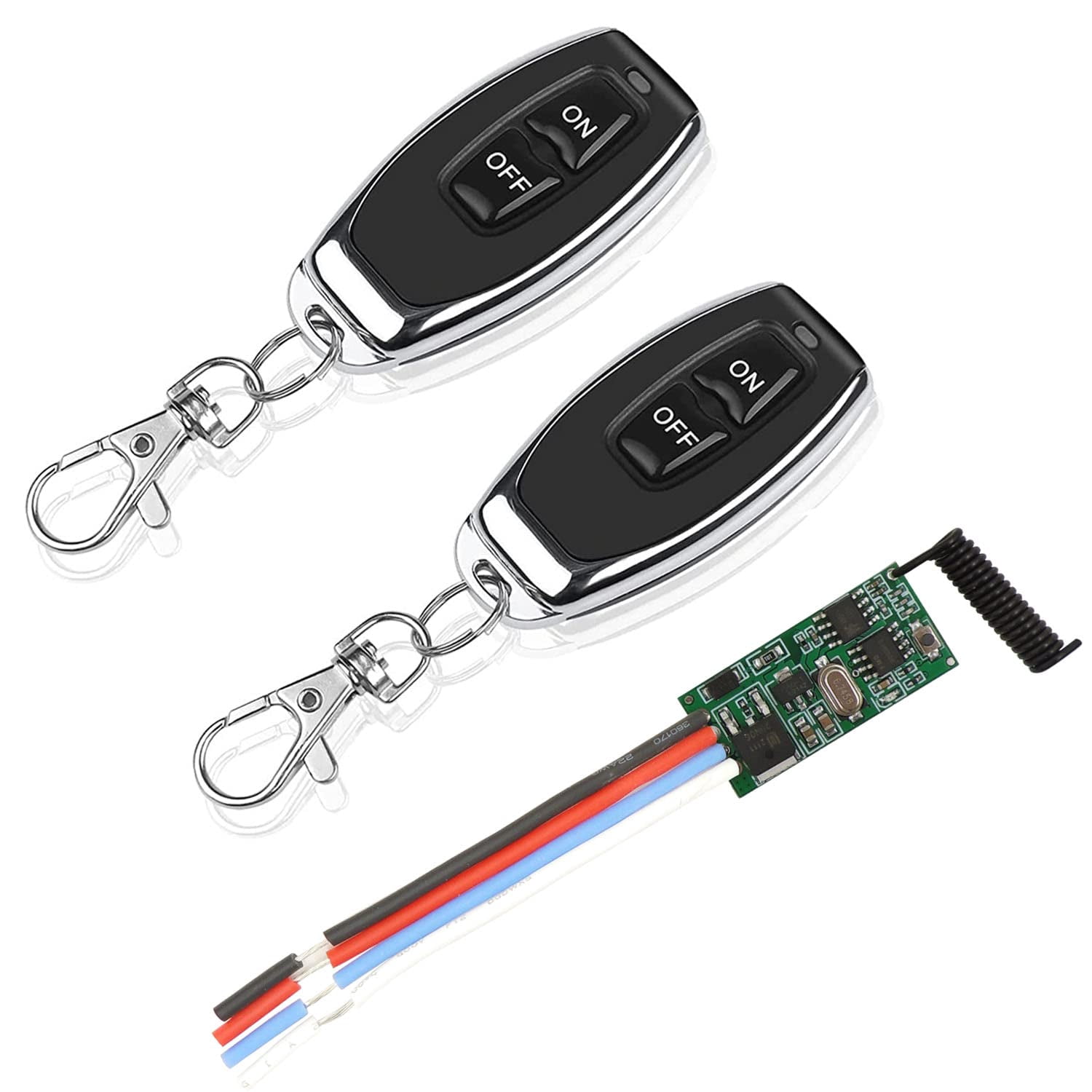 DC 3.6V 5V 12V 24V 30V Wireless Remote Control Module 2A 1 Channel ...