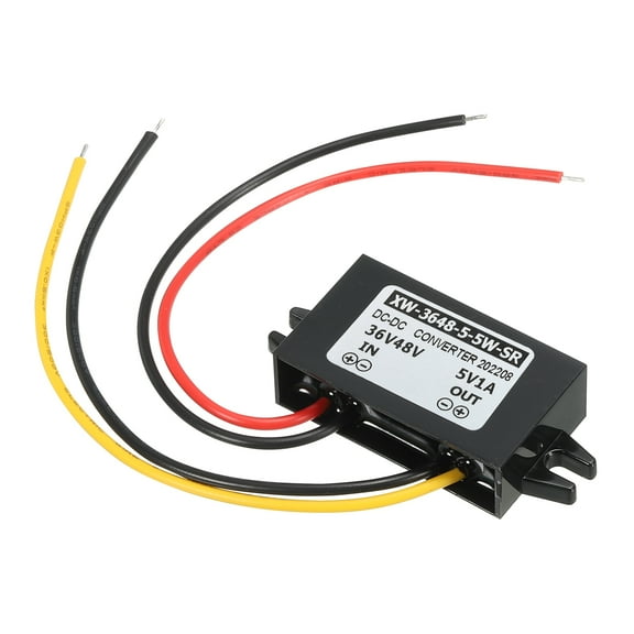 DC 36V 48V to DC5V 1A 5W Power Converter Regulator Plastic Shell for LED System