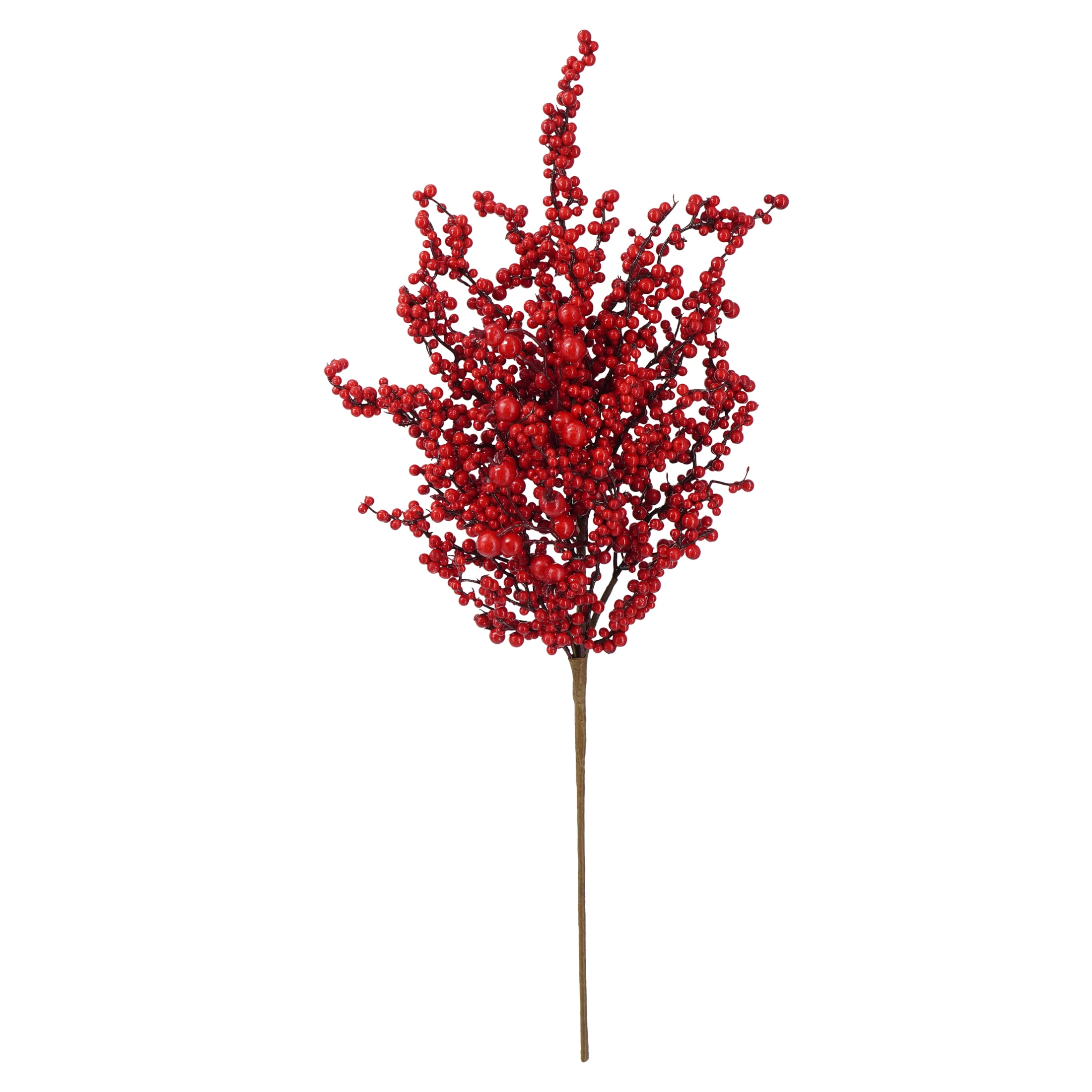 My Texas House Christmas Pick, 3 pack, 24 Inch, Berries, by My Texas House