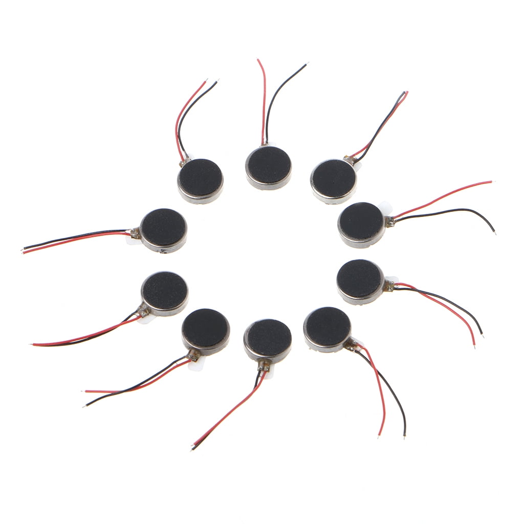 10/20 Micro Moteurs Vibrants DC 3V - Pour Pagers, Téléphones, Projets électroniques | Mini Vibrations