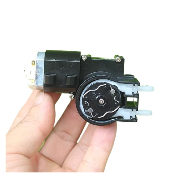 DC 3V 3.7V 5V Mini 280 Motor Peristaltic Dosing Pump Small Self-priming Suction Water Liquid Pump Reversible Squeeze Pump ,Adjustable Flow Rate