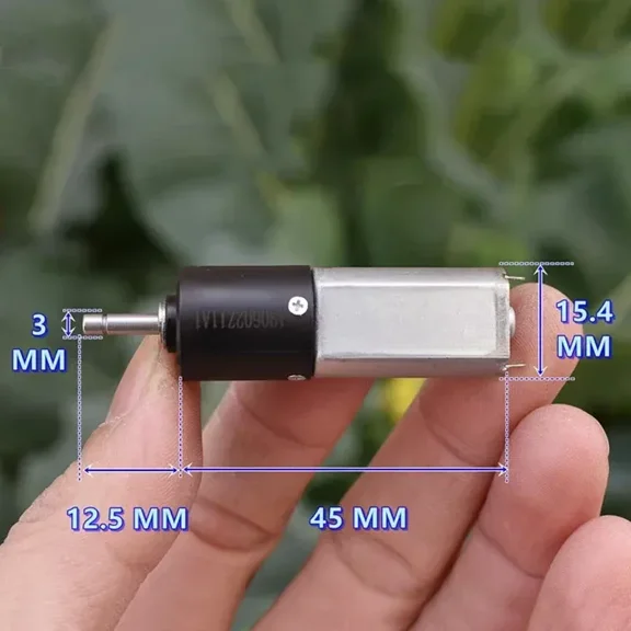 DC 3V 5V 6V Small 16mm 050 Planetary Gear Motor 52RPM Slow Speed Micro Planetary Gearbox Gear Motor DIY Hobby Toy Robot Car