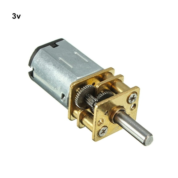 DC 3V/6V/12V GA12-N20 Mini Micro Electronic Lock Metal Gear Motor with Gearwheel for Electronic Locks, Robots, Curtains, Micro Mixers, 30 60 RPM 100 150 200 300 500 1000 1200 2000 4000RPM