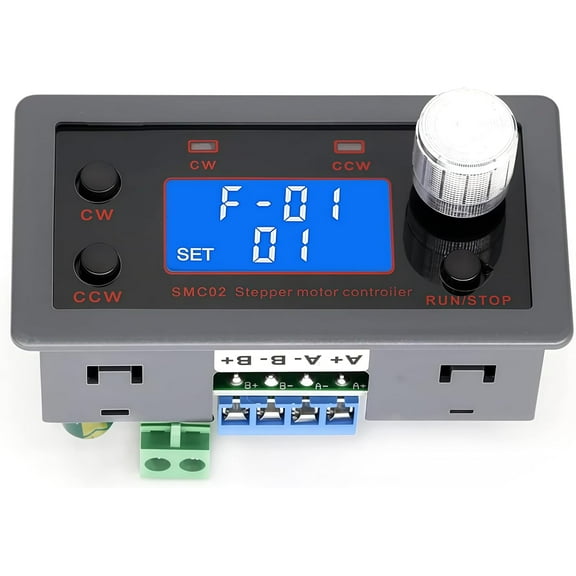 DC 5-30V 4A Stepper Motor Driver Controller Integrated Board Forward/Reverse Pulse Speed Angle Control Module PLC Serial Communication for 17 23 Motor