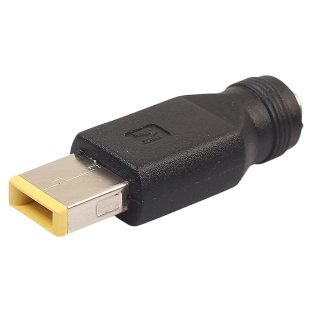 DC 5.5x2.1mm Female to Square Plug AC DC Power Plug Connector Adapter ...