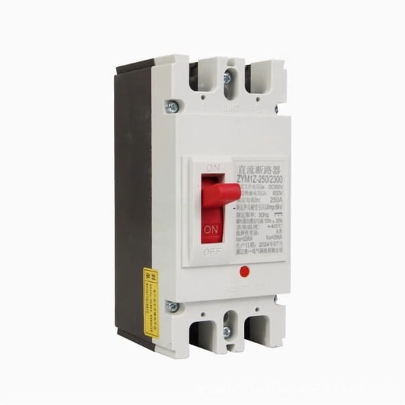 DC 500V 1000V DC Solar Molded Case Circuit Breaker MCCB Overload Protection Switch Protector for Solar Photovoltaic PV 125A 250A