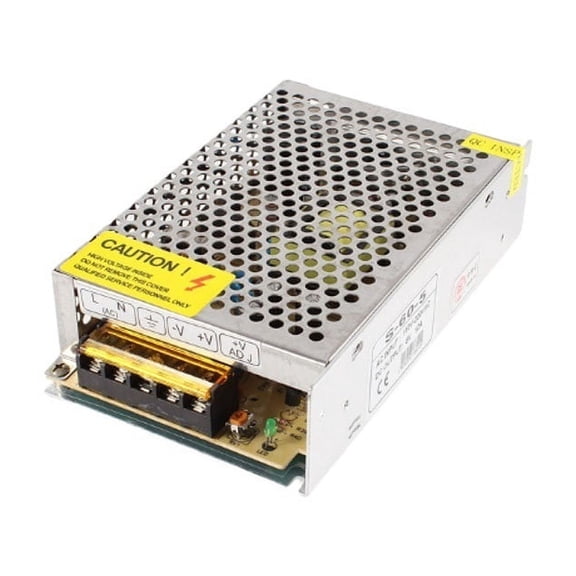 DC 5V 12A 60W Switching Power Supply Transformer For LED Strip Light Display AC To DC 5V ,Easy to Use
