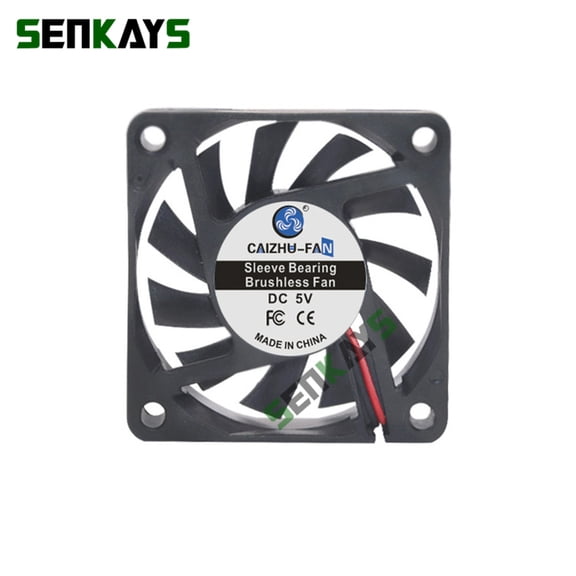 DC 5V 12V 24V 60mm 6010 DC Fan 60x60x10mm 6cm Cooling Cooler Fan Computer PC CPU Case Cooling Fan XH2.54 2Pin