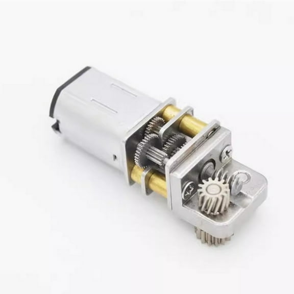 DC 5V 14RPM Micro Worm Geared Motor N20 Full Metal Gear Motor Right Angle for 3D Printing Pen