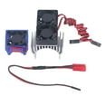 DC 5V RC Heat Sink High Velocity Fan Motor Radiator Fan Set for Traxxas