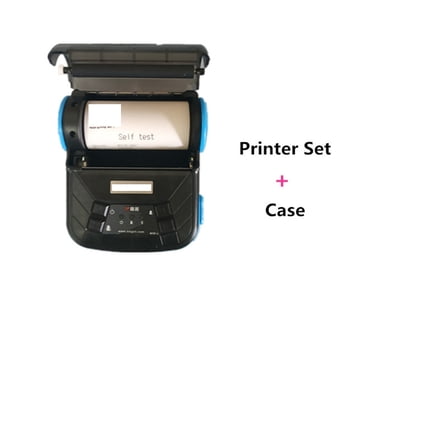 DC 5V USB 3" 80mm Mini Wireless Thermal Receipt Printer Portable Bluetooth Printer Support PC Printer Paper ,Complete Kit