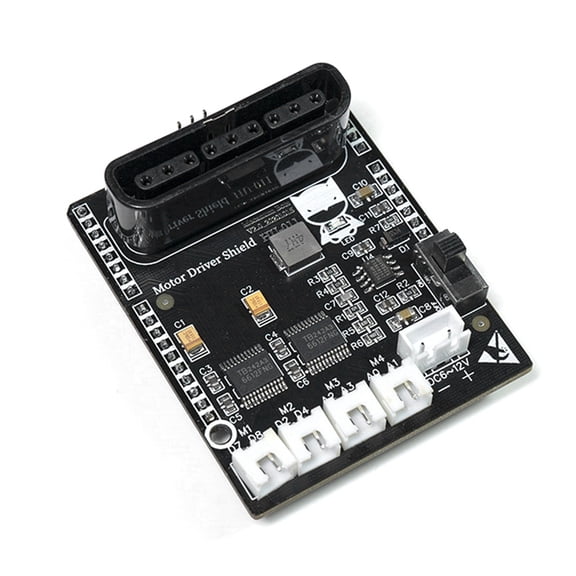 DC 6-12V 4-Way Motor Driver Module High Performance Motor Drive Extension Development Board for Car Model