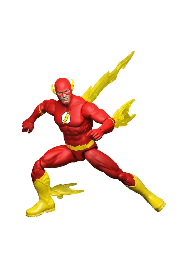 DC Premier 6.5 Inch The Flash Action Figure Series 1, Detailed Design with 22 Articulations