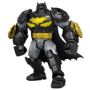 DC Premier 6.5 Inch Oversized Armored Batman Feature Figure, Battle Disc Action, Lights & Sounds