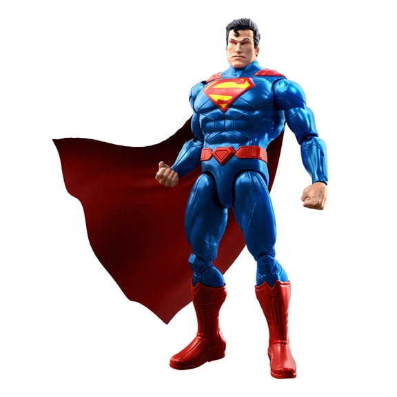 DC Premier 6.5 Inch Heat Vision Superman Figure with Action, Lights & Sounds, Posable
