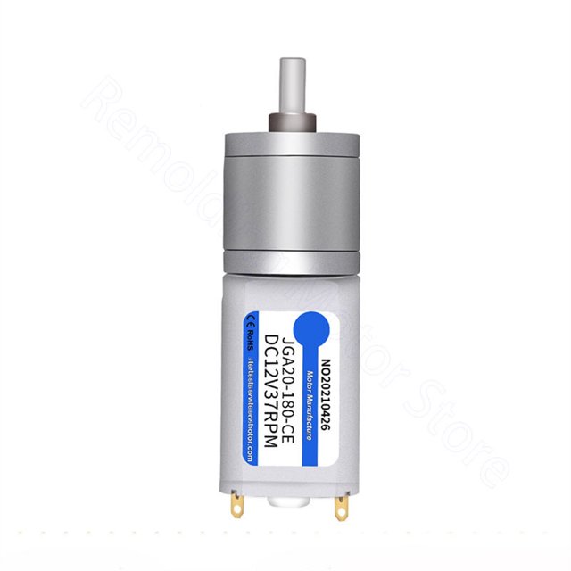 DC 6V 12V 24V Gear Motor 20-833RPM CW CCW Speed Reduction Gearbox Motor ...