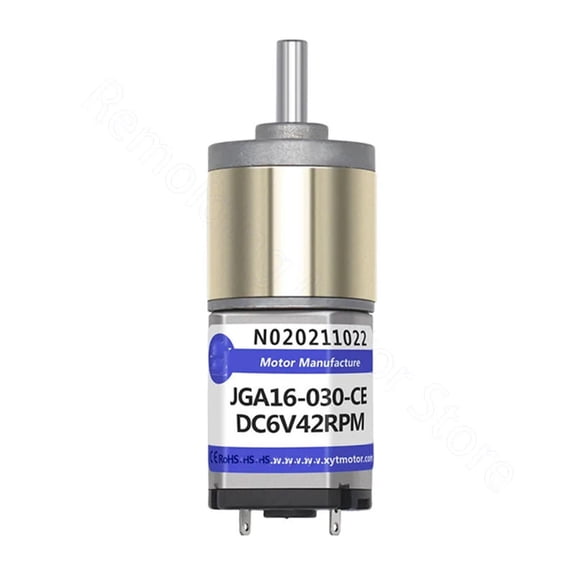DC 6V 12V Gear Motor 12-923RPM CW CCW Speed Reduction Gearbox Motor JGA16-030 Electric Engine DIY Accessories Car Boat Model ,Low Noise - 29RPM_DC12V(12120)