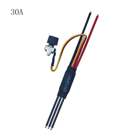 DC 7-26V Three-phase Brushless Motor Driver DC Motor Drive Board Speed Controller Regulator with Potentiometer for 2-6S LiPo