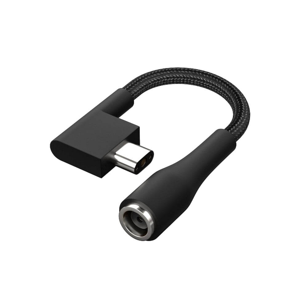 DC 7.4x5.0MM Female to 3Pin Plug Adapter Converter Laptop Power Cable ...