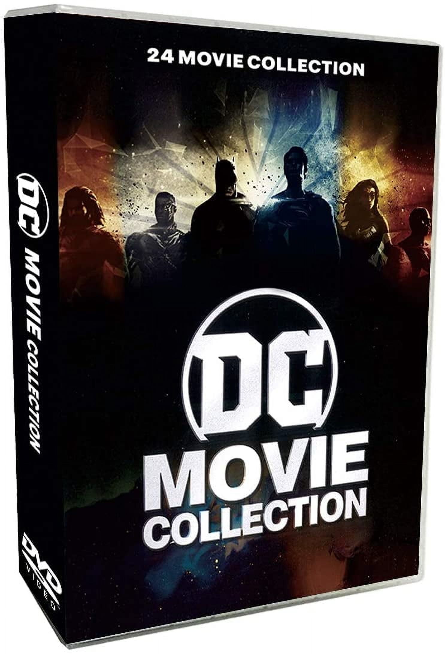 DC Comics 24 Film Movie Collection (DVD) - Walmart.com