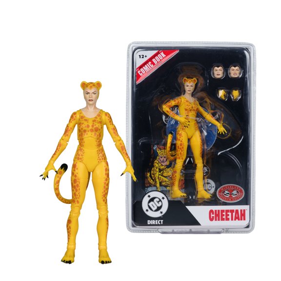 DC 7in with Comic - Action Figure - Cheetah - McFarlane Toys