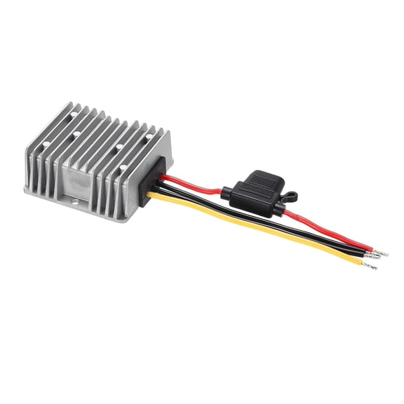DC 8-40V to 5V Power Converter, Output 15A 75W Step Down Converter Voltage Reducer Buck Regulator Battery Adapter Waterproof Module Transformer with Fuse for Car Truck -