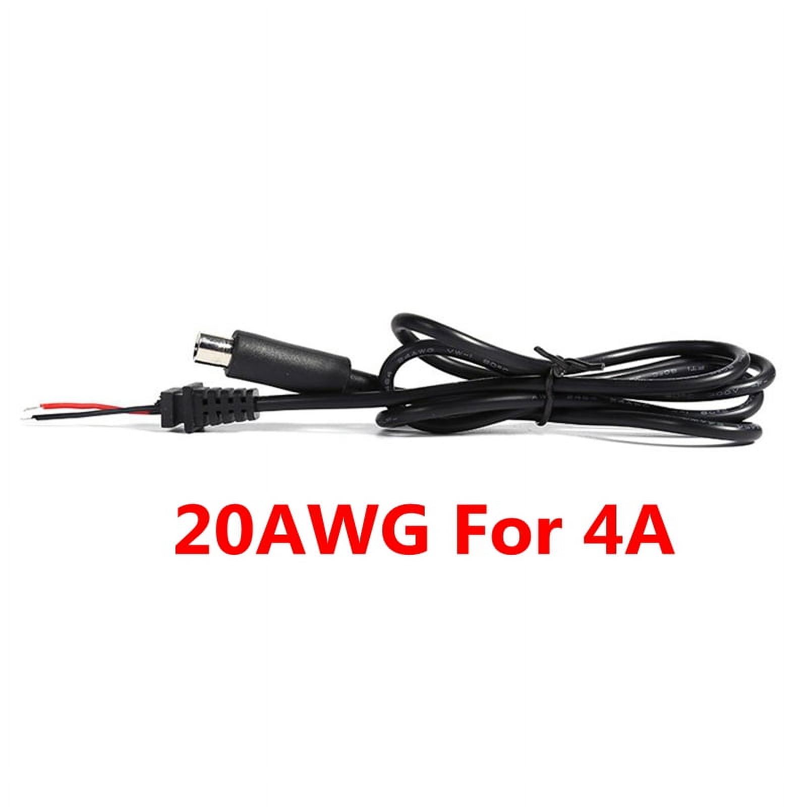 DC 8mm Scooter Charging Cable 42V 2A 3A 4A Charger Output Line For