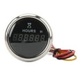 DC 9?32V 52MM Boat Round Digital Hour Meter High Precise Hourmeter