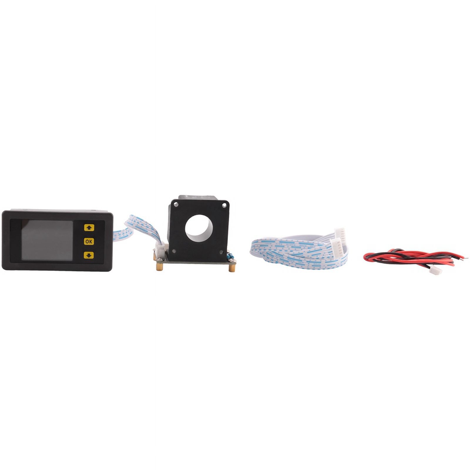 DC 90V 500A Digital Voltmeter Ammeter Voltage Current KWh Watt Meter 12V 24V 48V 72V Battery Capacity Power Monitoring