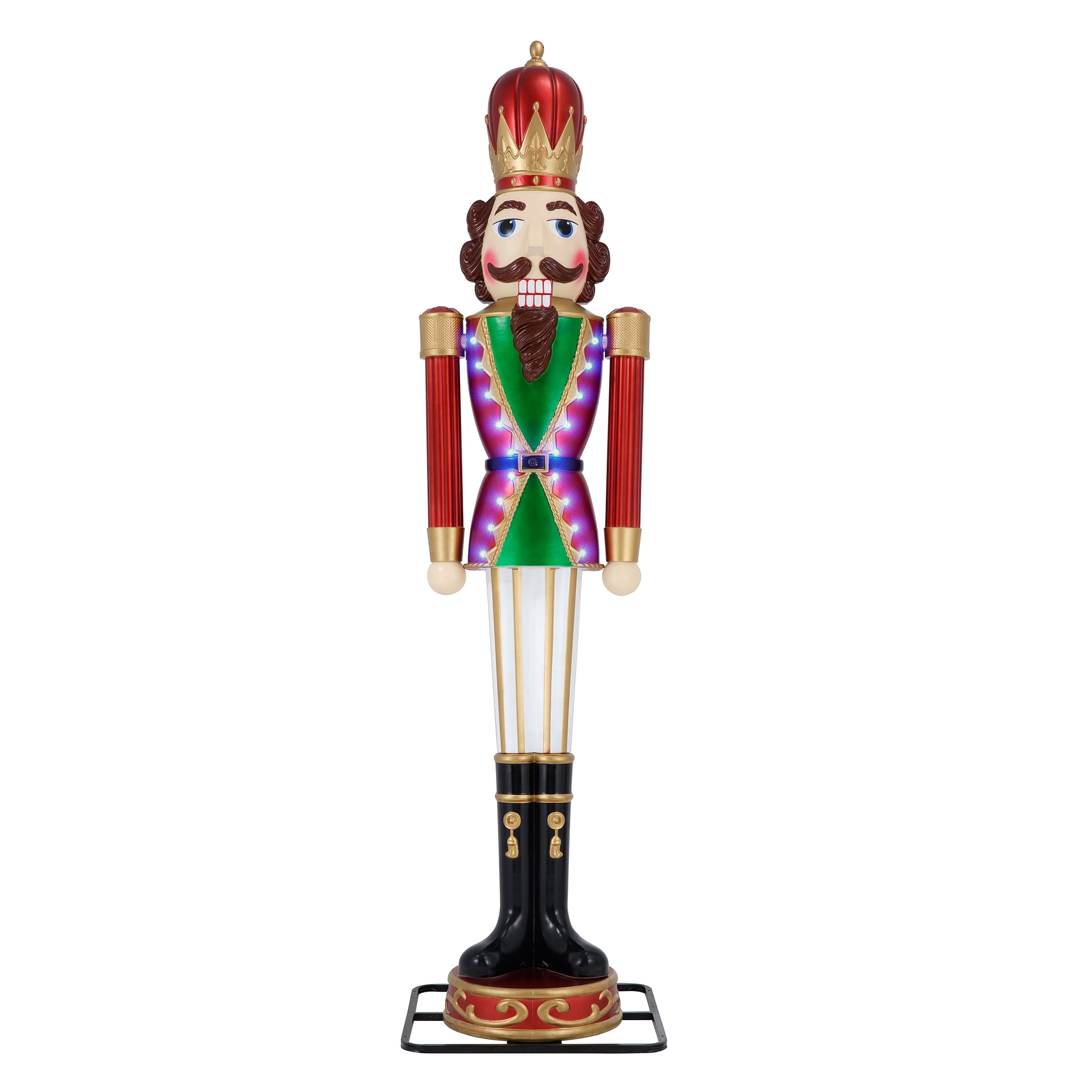 Animated Nutcracker Blow Mold, 9 ft, by Holiday Time