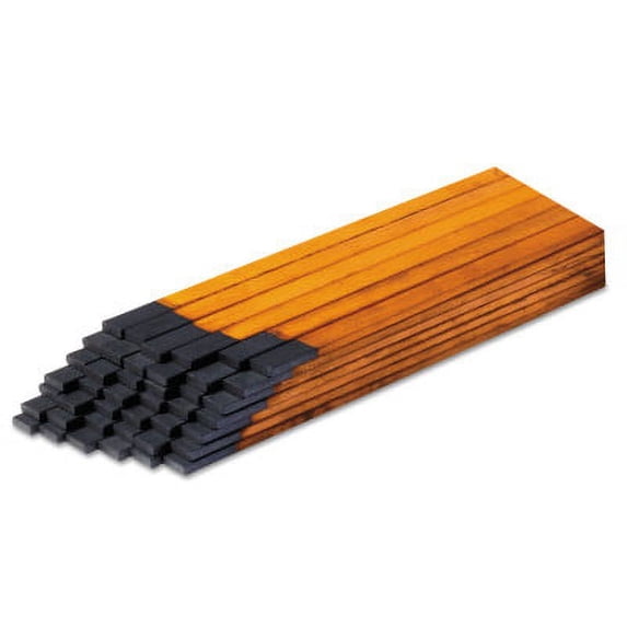 DC Air Carbon Arc Gouging Electrode, 5/8 in dia x 3/16 in Thick x 12 in L