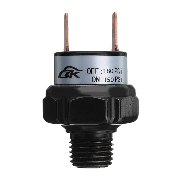 DC Air Pressure Switch 150-180PSI, 12V/24V, for Air Suspension Systems Vehicle Switch Valve Part