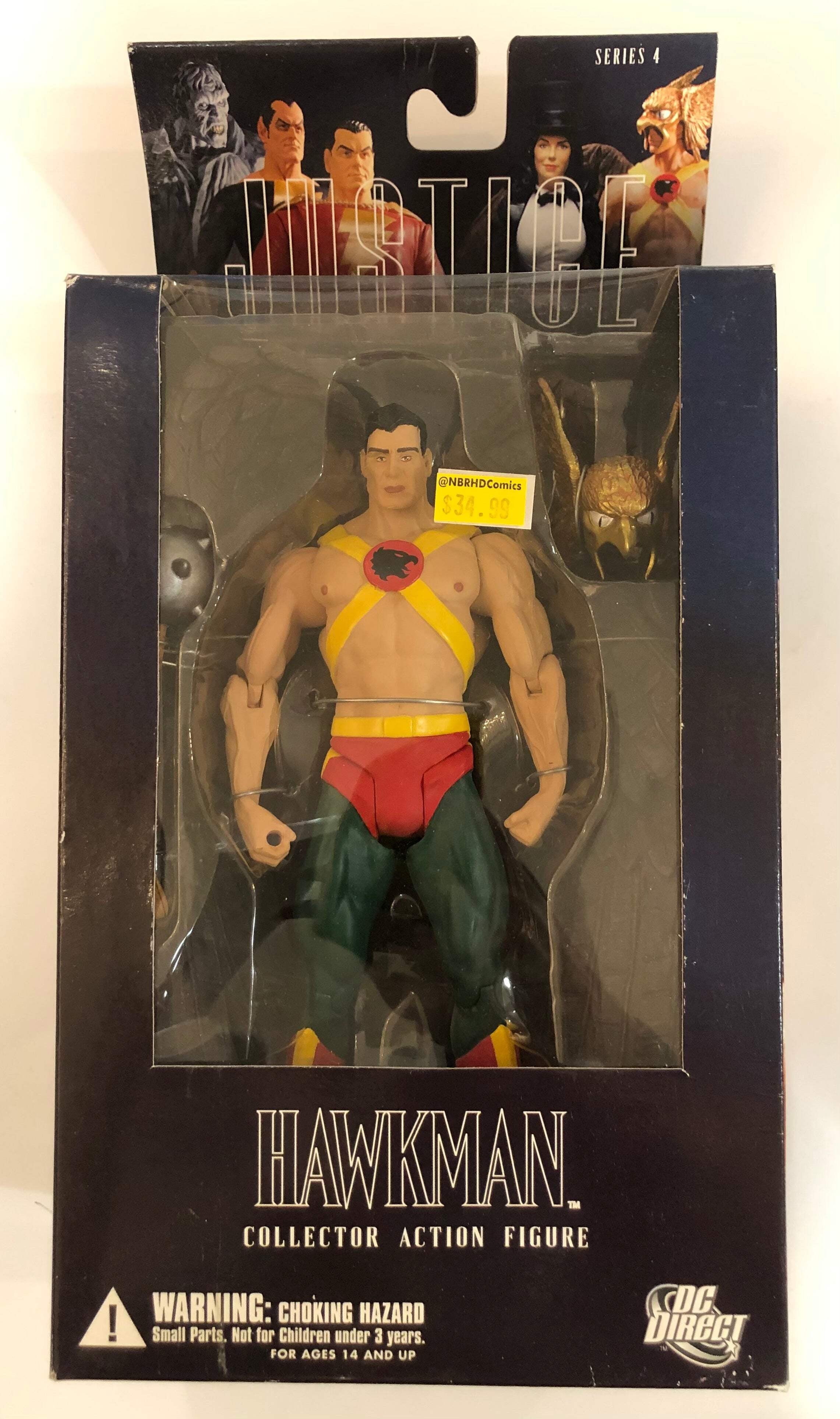 DC Alex Ross Justice League Series 4 Hawkman Action Figure