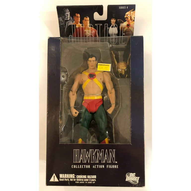 DC Alex Ross Justice League Series 4 Hawkman Action Figure