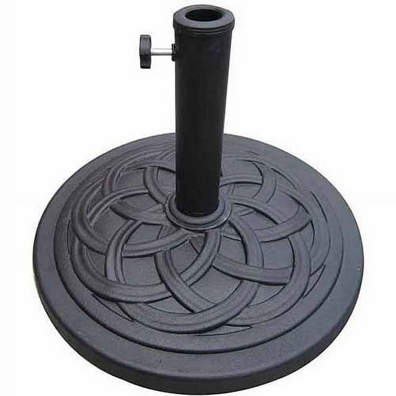DC America 18" Round Cast Stone Umbrella Base