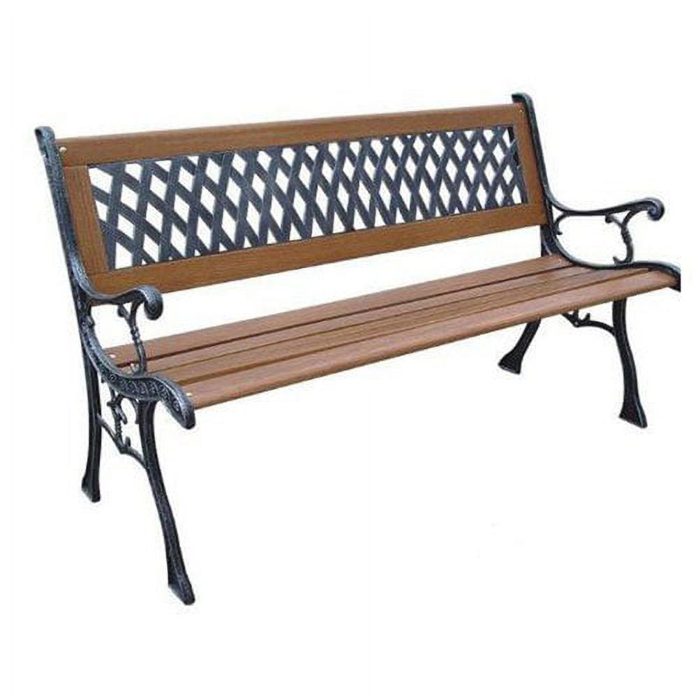DC America Mesh Resin Park Bench