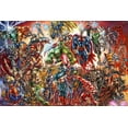 thumbnail image 1 of DC And Marvel Band Together - CANVAS OR PRINT WALL ART, 1 of 1