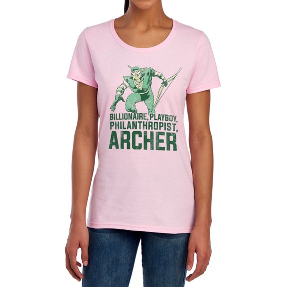 DC Archer Women's T Shirt, Pink, Large