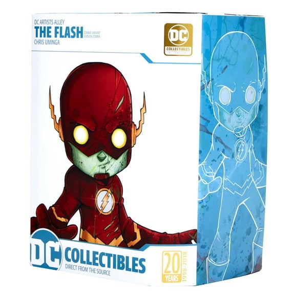 DC Artist Alley The Flash PVC Collector Statue (Chris Uminga, Zombie Variant)