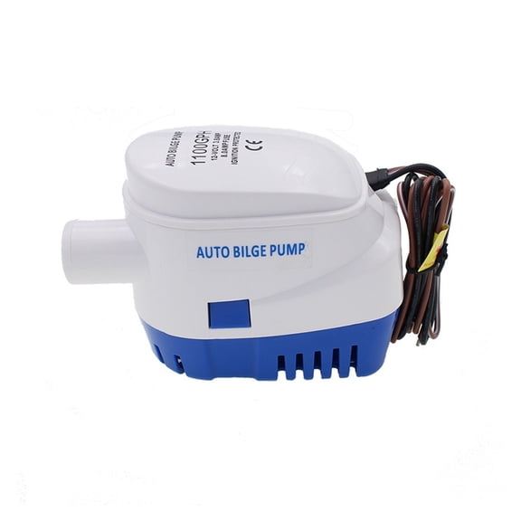 DC Automatic Bilge Water Pump 12V/24V 0GPH For Submersible Auto Pump With Float Switch Sea Boat Marine Bait Tank Fish ,Simple to Hookup