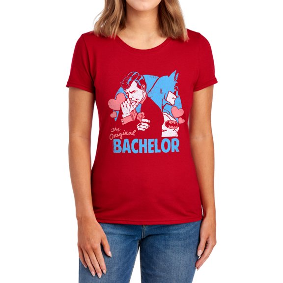 DC Bachelor Women's T Shirt, Red, 2X-Large