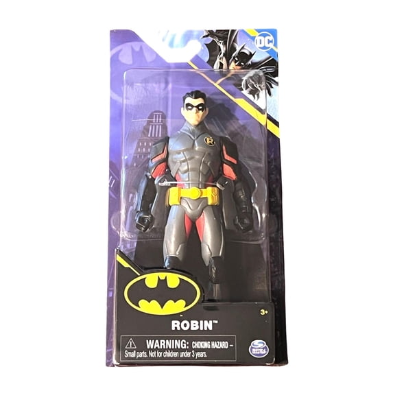 DC Basic Robin Action Figure (Grey)