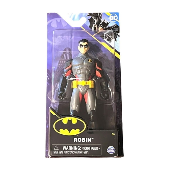 DC Basic Robin Action Figure (Grey)