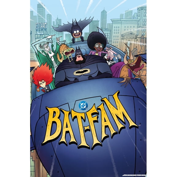 DC Bat-Fam (2025) - One Sheet Wall Poster, 14.725" x 22.375"