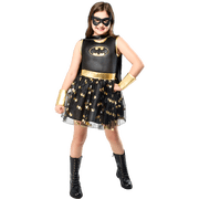 DC Batgirl Halloween Costume for Children, Girls' Size S (6/6x), by Rubies
