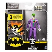 DC Batman 4-Inch The Joker Action Figure - 1st Edition - Creature Chaos