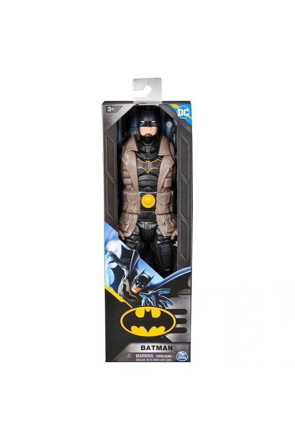 DC Batman Action Figure, Brown Coat