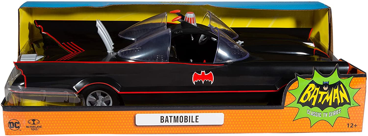 McFarlane Toys DC Batman 1966 Batmobile, Fits 6-Inch Figures