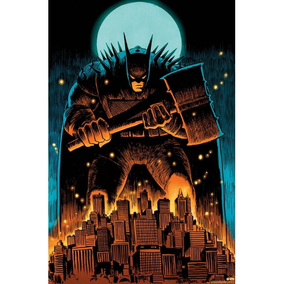 DC Batman (Comic): Absolute Batman - Skyline Wall Poster, 22.375" x 34"